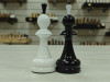 Шахматные фигуры премиум из гарба черно-белые Люкс фото 6 — hichess.ru - шахматы, нарды, настольные игры