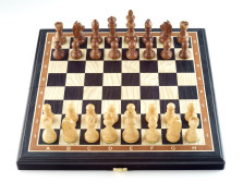 Шахматы Дебют мореный дуб средние — hichess.ru - шахматы, нарды, настольные игры