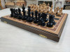 Шахматы из дуба и бука с премиальными, утяжеленными фигурами на доске 45 на 45 см фото 2 — hichess.ru - шахматы, нарды, настольные игры