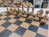 Шахматы из дуба и бука с премиальными, утяжеленными фигурами на доске 45 на 45 см фото 3 — hichess.ru - шахматы, нарды, настольные игры