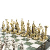 Шахматы подарочные Воины востока мрамор офиокальцит 40 на 40 см фото 4 — hichess.ru - шахматы, нарды, настольные игры