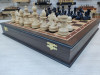 Шахматы подарочные в ларце Венге с утяжеленными фигурами премиум фото 5 — hichess.ru - шахматы, нарды, настольные игры