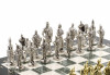 Шахматы "Русь" доска 40х40 см из офиокальцита фото 3 — hichess.ru - шахматы, нарды, настольные игры