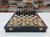 Шахматы в ларце из мореного дуба 45 на 45 см с фигурами из бука с утяжелением фото 1 — hichess.ru - шахматы, нарды, настольные игры