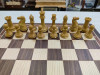 Шахматы профессиональные на доске из ореха 50 на 50 см с утяжеленными фигурами из композита фото 2 — hichess.ru - шахматы, нарды, настольные игры