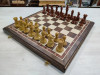 Шахматы профессиональные на доске из ореха 50 на 50 см с утяжеленными фигурами из композита фото 5 — hichess.ru - шахматы, нарды, настольные игры