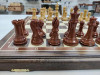 Шахматы профессиональные на доске из ореха 50 на 50 см с утяжеленными фигурами из композита фото 9 — hichess.ru - шахматы, нарды, настольные игры