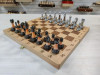 Шахматы Итальянский дизайн 41.5 см светлые фото 1 — hichess.ru - шахматы, нарды, настольные игры