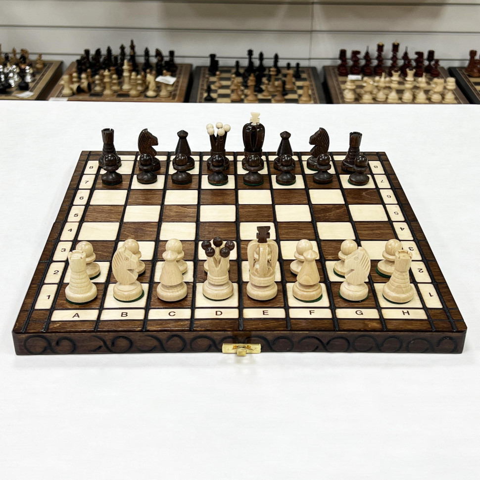 Шахматы Королевские средние  Мадон фото 1 — hichess.ru - шахматы, нарды, настольные игры