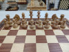Шахматы подарочные из дерева 50 на 50 см фигуры с утяжелением из бука, доска красное дерево фото 3 — hichess.ru - шахматы, нарды, настольные игры