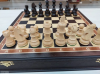 Шахматы в ларце подарочные венге фото 4 — hichess.ru - шахматы, нарды, настольные игры