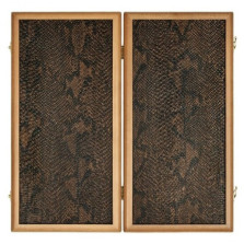 Нарды кожаные Кобра малые — hichess.ru - шахматы, нарды, настольные игры