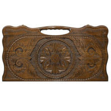 Нарды резные Армянский узор 5   с ручкой 60, Haleyan — hichess.ru - шахматы, нарды, настольные игры