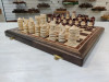Шахматы ручной работы Матросы на доске из ореха 50 на 50 см фото 4 — hichess.ru - шахматы, нарды, настольные игры