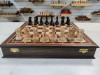 Шахматы карельская береза Стаунтон орех в ларце фото 2 — hichess.ru - шахматы, нарды, настольные игры