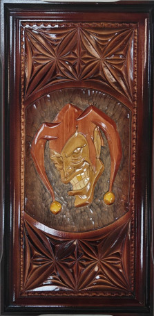 Нарды Джокер 60х30 резные — hichess.ru - шахматы, нарды, настольные игры