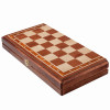 Шахматная доска складная Турнирная махагон 4.5 фото 1 — hichess.ru - шахматы, нарды, настольные игры