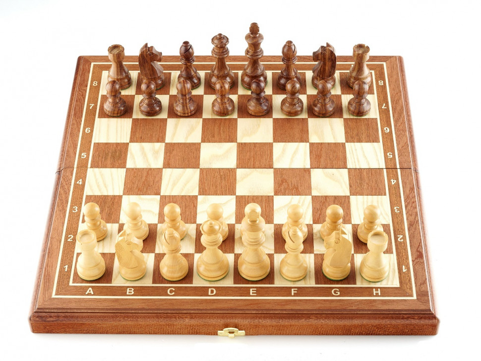 Шахматы Дебют махагон малые фото 1 — hichess.ru - шахматы, нарды, настольные игры