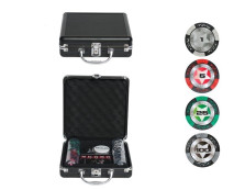 Набор для покера Black Stars на 100 фишек — hichess.ru - шахматы, нарды, настольные игры