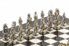 Шахматы "Рыцари" 28х28 см из мрамора фото 3 — hichess.ru - шахматы, нарды, настольные игры
