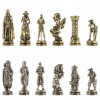 Шахматы "Рыцари" 28х28 см из мрамора фото 6 — hichess.ru - шахматы, нарды, настольные игры