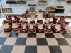 Шахматы подарочные в ларце из дуба с резными фигурами Матросы фото 4 — hichess.ru - шахматы, нарды, настольные игры