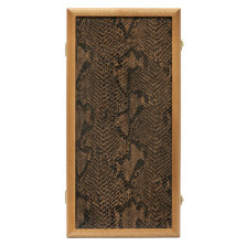 Нарды кожаные Кобра большие — hichess.ru - шахматы, нарды, настольные игры