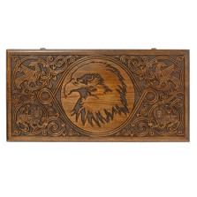 Нарды резные Орел Люкс, Haleyan — hichess.ru - шахматы, нарды, настольные игры