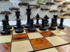 Шахматы деревянные подарочные Тура Люкс с утяжеленными фигурами из бука фото 2 — hichess.ru - шахматы, нарды, настольные игры