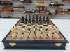 Шахматы подарочные мореный дуб фигуры из граба фото 1 — hichess.ru - шахматы, нарды, настольные игры