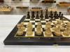 Шахматы турнирные Авангард венге с резным конем фото 2 — hichess.ru - шахматы, нарды, настольные игры
