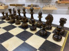 Шахматы турнирные Авангард венге с резным конем фото 6 — hichess.ru - шахматы, нарды, настольные игры
