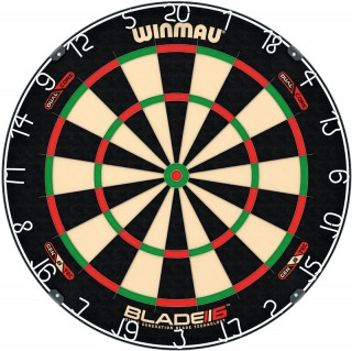 Мишень Winmau Blade 6 Dual Core (Профессиональный уровень) фото 1 — hichess.ru - шахматы, нарды, настольные игры
