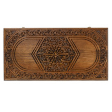 Нарды резные Шестигранный Узор, Haleyan — hichess.ru - шахматы, нарды, настольные игры