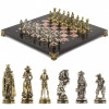Шахматы "Рыцари" 28х28 см креноид фото 1 — hichess.ru - шахматы, нарды, настольные игры