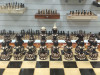 Шахматы 3в1 ручной работы резные Медведь ( нарды, шашки) 60см фото 8 — hichess.ru - шахматы, нарды, настольные игры