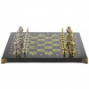 Шахматы "Рыцари" 36х36 см змеевик фото 2 — hichess.ru - шахматы, нарды, настольные игры