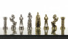 Шахматы "Рыцари" 36х36 см змеевик фото 5 — hichess.ru - шахматы, нарды, настольные игры