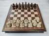 Шахматы подарочные в ларце из ореха и граба Бастион 45х45 см фото 1 — hichess.ru - шахматы, нарды, настольные игры