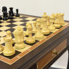 Шахматный стол эксклюзивный Венге с фигурами из самшита Стаунтон Royal фото 5 &mdash; hichess.ru - шахматы, нарды, настольные игры