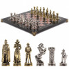 Шахматы "Рыцари" 36х36 см из креноида фото 1 — hichess.ru - шахматы, нарды, настольные игры