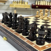 Шахматы подарочные ручной работы Венге 40 с фигурами из карельской березы фото 5 — hichess.ru - шахматы, нарды, настольные игры