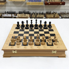 Шахматный ларец подарочный Стародворянский &mdash; hichess.ru - шахматы, нарды, настольные игры