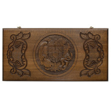 Нарды резные &quot;Герб Армении&quot; 60, Zakaryan — hichess.ru - шахматы, нарды, настольные игры