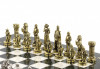 Шахматы "Рыцари" 36х36 см мрамор фото 4 — hichess.ru - шахматы, нарды, настольные игры