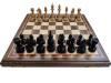 Шахматы подарочные из ореха и бука, фигуры с утяжелением, доска 45 на 45 см фото 6 — hichess.ru - шахматы, нарды, настольные игры