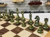 Шахматы из дерева подарочные с ручкой и ячейками Антик металл фото 2 — hichess.ru - шахматы, нарды, настольные игры