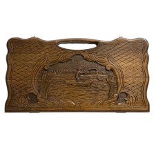 Нарды резные Рыбак, Haleyan — hichess.ru - шахматы, нарды, настольные игры