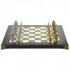 Шахматы "Рыцари" 36х36 см мрамор змеевик фото 2 — hichess.ru - шахматы, нарды, настольные игры
