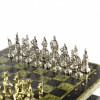 Шахматный ларец "Русь" из змеевика фото 5 — hichess.ru - шахматы, нарды, настольные игры